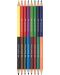 Set olovaka u boji Faber-Castell Bicolor - 8 komada, 16 boja - 2t