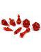 Set kockica PolyHero Wizard Dice Set -  Dragonfire - 1t