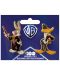 Set bedževa CineReplicas Animation: Looney Tunes - Bugs and Daffy at Hogwarts (WB 100th) - 5t