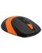 Set tipkovnica i miš A4tech - F1010 Fstyler, crno s narančastim - 3t