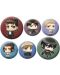 Set bedževa ABYstyle Animation: Attack on Titan - Chibi Characters - 1t