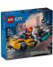 Konstruktor LEGO City Great Vehicles - Karting automobili i natjecatelji (60400) - 1t