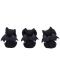 Set kipića Nemesis Now Adult: Humor - Three Wise Vampuss, 9 cm - 3t