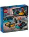 Konstruktor LEGO City Great Vehicles - Karting automobili i natjecatelji (60400) - 2t