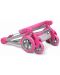 Kolica za lutke Moni Toys - Pink rose - 8t