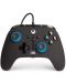 Kontroler PowerA - Enhanced, жичен, за Xbox One/Series X/S, Blue Hint - 1t