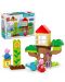 Konstrukcijski set LEGO Duplo - Peppa Pig vrt i kućica na drvetu  (10431)  - 2t