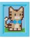Kreativni set Pixelhobby - Mozaik s okvirom i pikselima XL, mačić - 2t