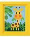 Kreativni set s okvirom i pikselima Pixelhobby - XL, Žirafa - 1t
