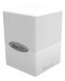 Kutija za kartice Ultra Pro Satin Cube - Arctic White (100+ kom.) - 1t