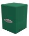 Kutija za kartice Ultra Pro Satin Cube - Forest Green (100+ kom.) - 1t