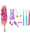 Lutka Barbie Fun & Fancy Hair - S dugom obojenom kosom i dodacima - 3t