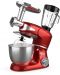 Kuhinjski robotTesla - KR600RA, 1000W, 6 brzina, crveno/srebrni - 4t