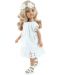 Lutka Paola Reina Amigas - Luciana, u bijeloj haljini i traci za kosu, 32 cm - 1t