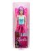 Lutka Barbie Dreamtopia - Barbie vila iz bajke s krilima, s ljubičastom kosom - 4t