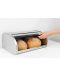 Kutija za kruh Brabantia - Roll Top, 16 l, Metallic Grey - 5t