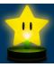 Svjetlo Paladone Games: Super Mario - Super Star - 3t