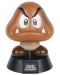 Mini svjetiljka Paladone Nintendo Super Mario - Goomba, 10 cm - 1t