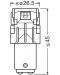 LED Auto žarulje Osram - LEDriving, SL, Amber, P21/5W, 1.9W, 2 komada, žute - 4t