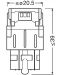 LED Auto žarulje Osram - LEDriving, SL, Amber, W21/5W, 1.9W, 2 komada, žute - 4t