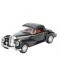 Metalni auto Toi Toys - Classic, kabriolet s krovom, 1:35, crni - 1t