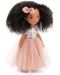 Mekana lutka Orange Toys Sweet Sisters - Tina u ružičastoj haljini sa šljokicama, 32 cm - 4t