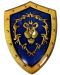 Metalni poster ABYstyle Games: World of Warcraft - Alliance Shield - 1t