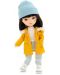 Mekana lutka Orange Toys Sweet Sisters - Lilu s parka jaknom boje senfa, 32 cm - 1t
