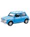 Metalni autić Newray - Mini Cooper 1959, svijetlo plavi, 1:32 - 1t