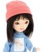 Mekana lutka Orange Toys Sweet Sisters - Lilu sa svijetloplavim džemperom, 32 cm - 4t