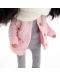 Mekana lutka Orange Toys Sweet Sisters - Tina s ružičastom jaknom, 32 cm - 4t