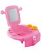 Mini sudoper s toaletnim stolićem OK Baby - Space, roza - 1t