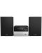 Mini audio sustav Philips - TAE1105BK/00, 2.0, crno/sivi - 1t