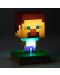 Svjetlo Paladone Games: Minecraft - Steve Icon - 2t