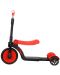 Multifunkcionalni tricikl 3 u 1 Ocie - Bicikl za ravnotežu, romobil i skuter Fire, crveni - 7t
