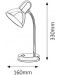 Stolna lampa Rabalux - Clark 4255, IP20, 230V, E27, 1x40W, krom - 2t