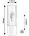 Stolna svjetiljka Rabalux - Ronno 74050, IP 20, E27, 1 x 25 W, crna - 6t