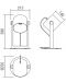 Stolna svjetiljka Smarter - Pooh 01-2404, IP20, E27, 1 x 42W, crni mat i bukva - 2t