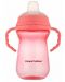 Čaša otporna na prolijevanje Canpol - 250  ml, ružičasta - 2t
