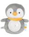 Noćna lampa i reflektor Moni Toys - Snuggly, Penguin - 1t