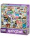Puzzle Springbok od 1000 dijelova - Kolaž sa životinjama - 1t