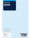 Listovi za organizator Filofax A5 - Синя линирана хартия - 1t