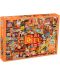 Puzzle Cobble Hill od 1000 dijelova - Kolaži u vatreno crvenoj boji - 1t