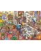 Slagalica Cobble Hill od 1000 dijelova - DoodleTown: Zajedno za Dan zahvalnosti - 2t