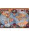 Slagalica Black Sea Premium od 1000 dijelova - Antička karta svijeta, 1630 - 2t