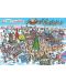 Slagalica Cobble Hill od 1000 dijelova - DoodleTown: 12 Božićni dani - 2t