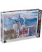 Slagalica  Eurographics od 1000  dijelova- Dvorac Neuschwanstein zimi - 1t