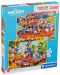 Puzzle Clementoni od 2 x 60 dijelova - Mickey Mouse i prijatelji - 1t