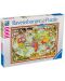 Slagalica Ravensburger od 1000 dijelova - Geografska karta - 1t