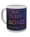 Šalica GB eye Games: PlayStation - Eat, Sleep, Play, Repeat - 1t